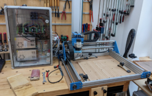 Electronics setup for a DIY CNC machine - IndyMill