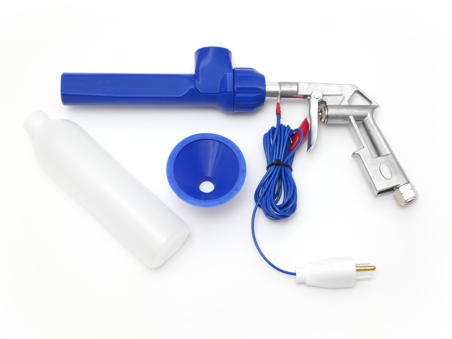 Powder Paint Gun Kit, Powder Coat Metal Parts with Gun Kit