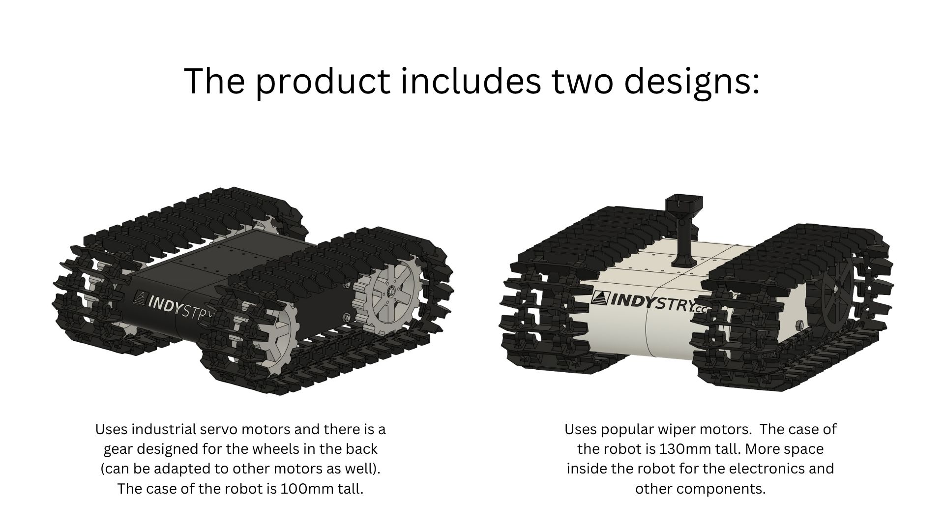 Comparison of Robot Versions
