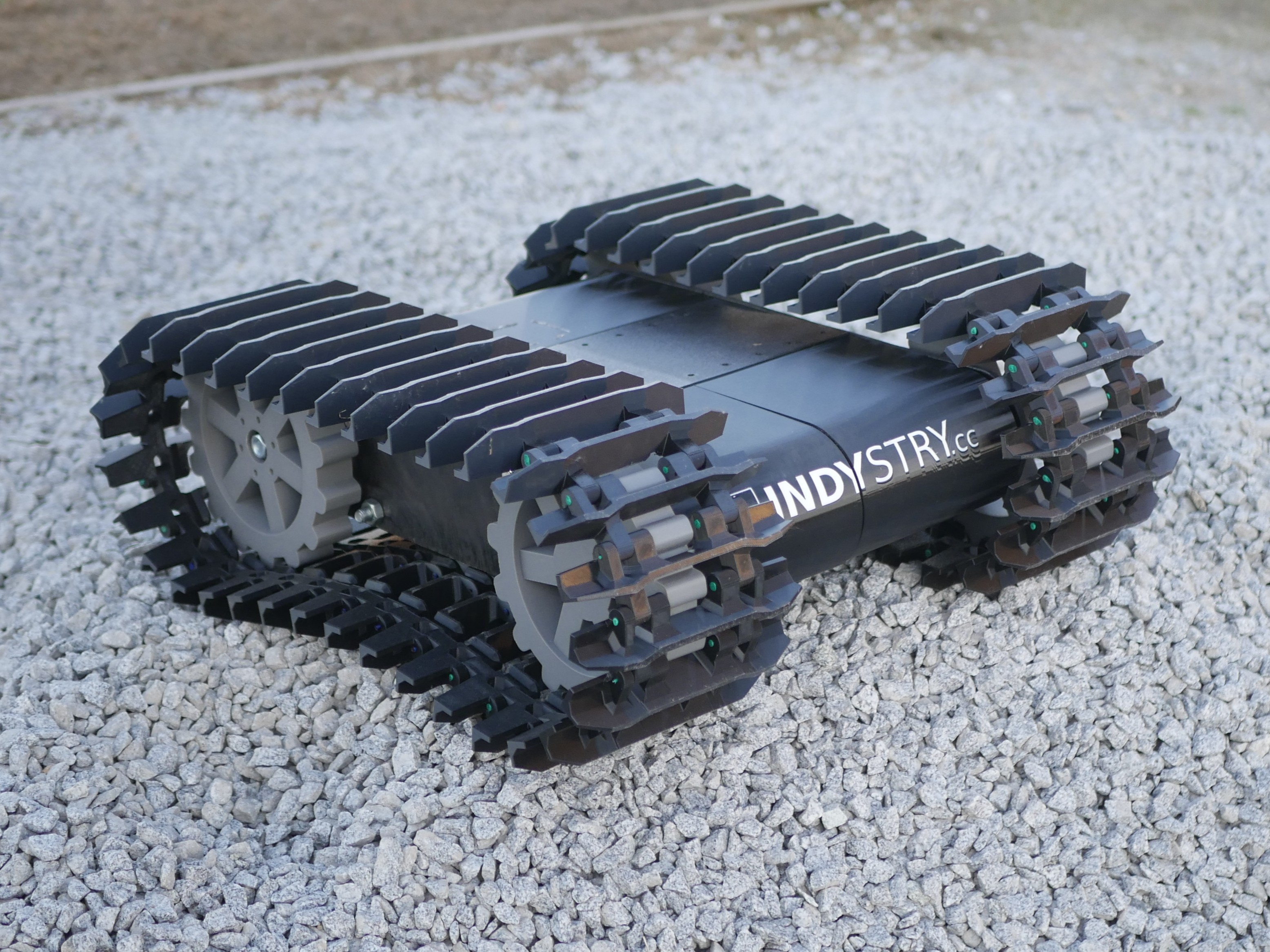 Tracked Robot Chassis High Resolution