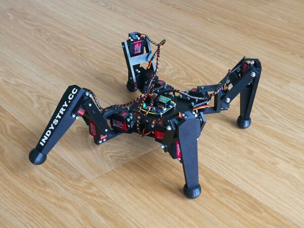 3D Printable 4-Legged Spider Robot - SpdrBot - Image 2