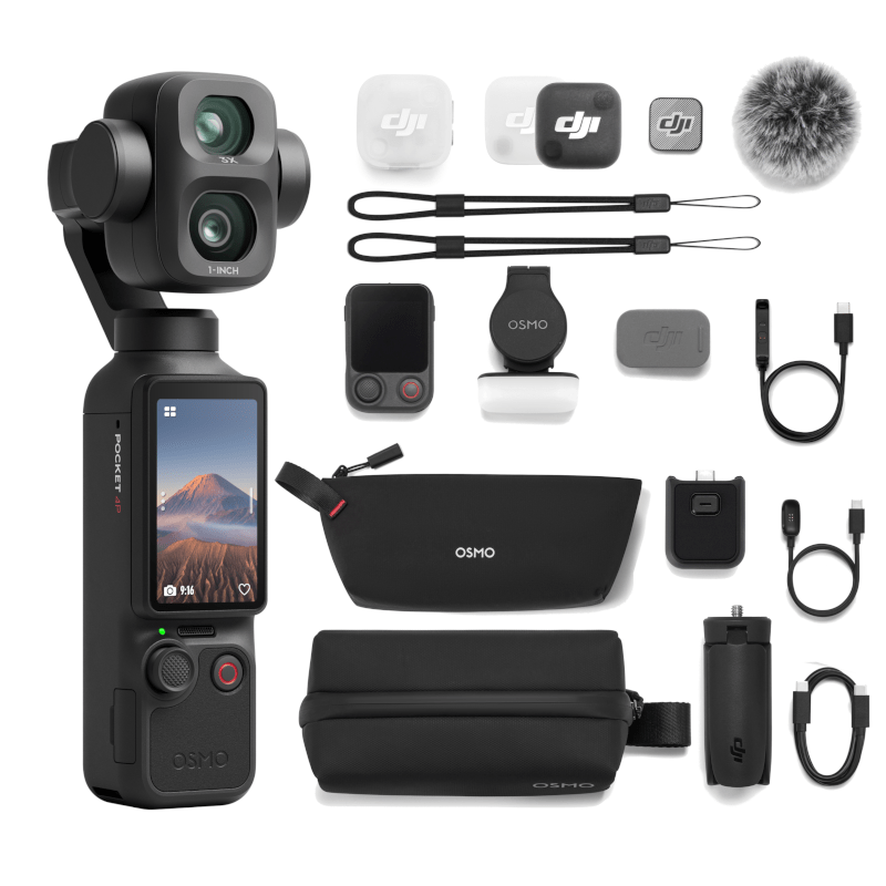 my main camera now - dji pocket 4p